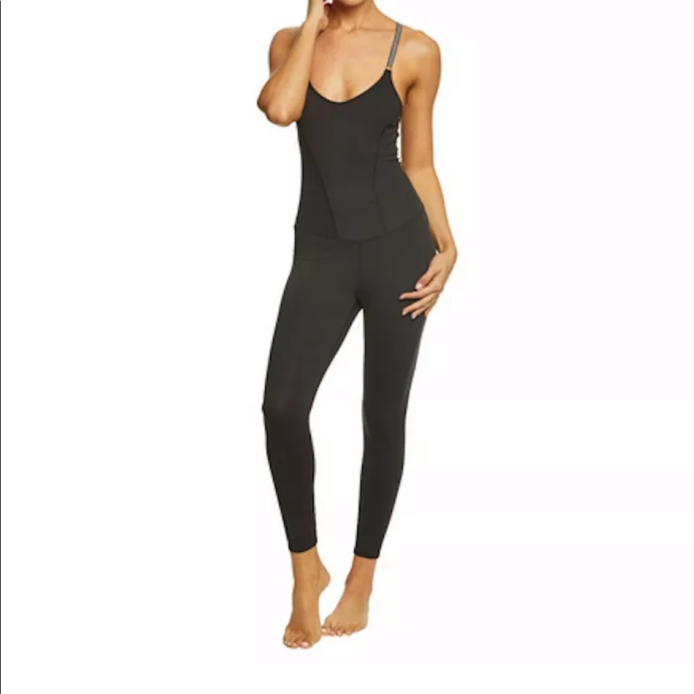 Manduka Black Yoga Onesie (XS)